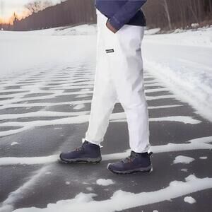 NWT Columbia Women's Wintertrainer Woven White Pant AL5562-100 Size S $90